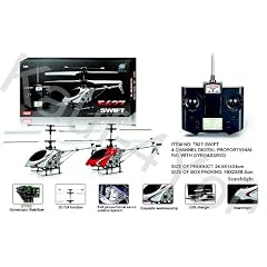F-627 4 Kanal Hubschrauber F627/ F27 Helicopter Mod. Weiss +1Ersatzakku