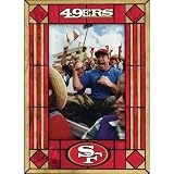 San Francisco 49ers Art Glass Frame