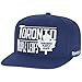 NHL Toronto Maple Leafs Men's High Box Flat Brim Snapback Cap, One Size, Blue