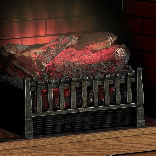 Duraflame Electric Wood Log Wooden Replica Fireplace