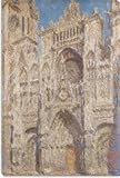 Rouen Cathedral, The Portal (Sunlight) 1894 by Claude Monet Canvas Painting Reproduction Art Print #1036 19
