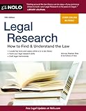 Legal Research: How to Find & Understand the Law