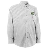 Oakland Athletics Esteem Button Down Dress Shirt (White) - XX-Large