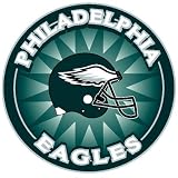 Philadelphia Eagles Absorbent Stoneware Coasters with Matching Collectible Tin