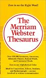The Merriam-webster Thesaurus