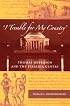 I Tremble for My Country: Thomas Jefferson and the Virginia Gentry (Southern Dissent)
