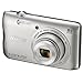Nikon Coolpix A300 Digital Point & Shoot Camera, Silver - Bundle With Camera Case, 16GB SDHC Card, Spare Battery, Cleaning Kit, Software Package