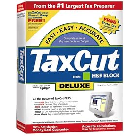 TaxCut from H&R Block 2001 Deluxe Filing Edition