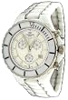 Oniss #ON8015-M7 Men's White Ceramic Sports Chronograph Watch