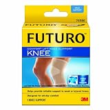 Futuro Comfort Lift Reversible and Adjustable Beige Knee Support Medium 1 Pack
