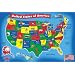Melissa & Doug USA Map 51 pcs Floor Puzzle