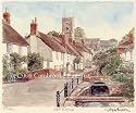 Portrait of Britain, East Budleigh, Devon, Framed