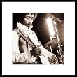FRAMED JIMI HENDRIX PLAYING GUITAR BLACK & WHITE iPHILOSOPHY