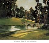 9Th Tee by Ted Goerschner. Art Print Poster 30 inches width by 26 inches height. Highest Quality Art Poster Print