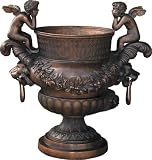 Angel Urn with Lion Head