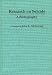Research on Suicide: A Bibliography (Bibliographies and Indexes in World Literature,)