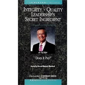 Integrity: Quality Leadership's Secret Ingredient [VHS]