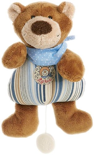 Childrens Toyshop  Toys : Knoffelbear boy small music box