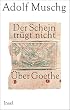 Der Schein tr�gt nicht: �ber Goethe
