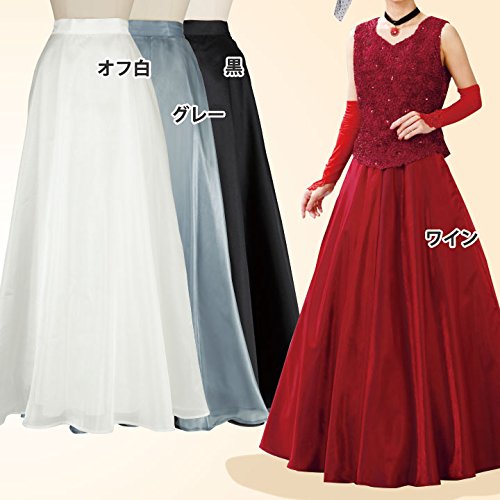 シャンブレースカート SK526-3149|コーラス|合唱|演奏会|発表会衣装|ロングスカート|ステージ衣装