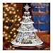 Thomas Kinkade Animated Crystal Tabletop Christmas Tree: Holiday Reflections by Hawthorne Village
