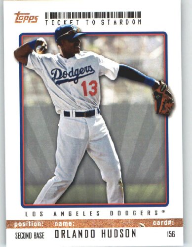 2009 Topps Ticket to Stardom #156 Orlando Hudson - Los Angeles Dodgers (Baseball Cards)
