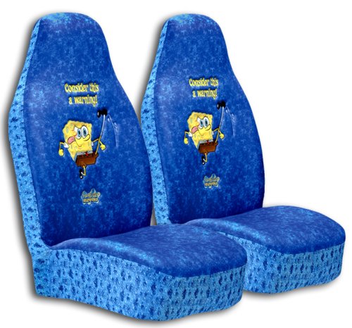 Spongebob Car Front Seat Covers (1 PAIR)