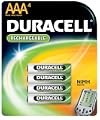 Duracell Rechargeable AAA NiMH Batteries  MIGNON HR03 DC2400
