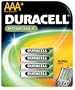 Duracell 67487 - AAA Cell NiMH Rechargeable Battery 4 Pack (DC2400B4N)