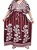 Mogul Kaftan Caftan Beach Wear Cover up Brown Maxi Dress Long Kaftans One Size