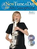 Review Boston Music  / For Alto Saxophone Book 1 with CD (Audio) and DVD (New Tune a Day)