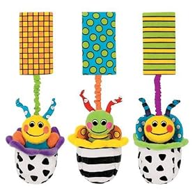 Sassy Peek A Boo Bugs On Board by Sassy