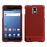 Titanium Solid Red Hard Protector Case Cover For Samsung Infuse 4G
