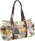 Sydney Love Quilted Subway Print E/W Satchel