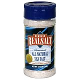 Redmond Real Salt Gourmet All Natural Sea Salt, 4.75-Ounce Shakers (Pack of 12)