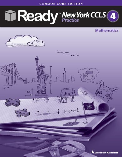 new york 2014 grade 4 common core practice test book for math with answer key ccls ready new york