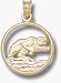 Baylor Bears Bear Pendant - 14KT Gold Jewelry