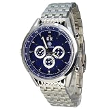 Constantin Durmont Herren-Armbanuhr Carson CD-CARS-AT-ST-STST-BL