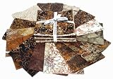Bali Handpaints Fat Quarter Precuts - Iced Tea