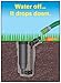Quick-Snap In-Ground 4-Inch Pop-Up Adjustable Spray With Quick Hose Connector, AYK-621