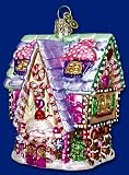 CUPCAKE COTTAGE Candyland Christmas Ornament Old World