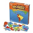 GeoPuzzle Latin America - Educational Geography Jigsaw Puzzle (50 pcs)
