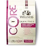 Wellness CORE Grain Free Turkey & Duck Natural Dry Cat Food, 12-Pound Bag