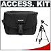 Electronics : Olympus Compact E-System SLR Gadget Bag + Deluxe Tripod with Carrying Case for EVOLT E-510, E-410, E-500, E-300, E-330, E-1 & E-3 Digital SLR Cameras