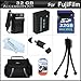 32GB Accessories Kit For Fuji Fujifilm FinePix HS30EXR, X-E1, X-M1, HS50EXR Digital Camera Includes 32GB High Speed SD Memory Card + Extended (1500Mah) Replacement NP-W126 Battery + AC/DC Charger + USB 2.0 Reader + Case + Mini Tripod + Screen Protectors +