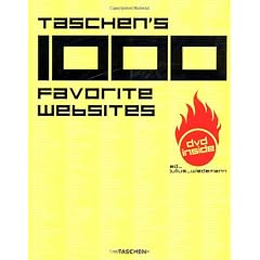 Taschen's 1000 Favourite Websites (anglais - fran�ais - allemand) (1 livre + 1 DVD)