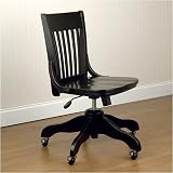 Cottage Cove Black Computer Chair