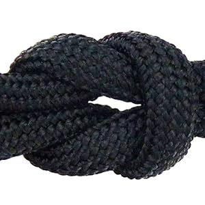 Paracord - Guaranteed MilSpec C-5040H Compliant, 8-Strand, Type III, Military Survival 550 Parachute Cord. 110 Ft. Hank of BLACK, made in the U.S. from 100% Nylon. Includes FREE EBook: 