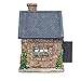 Yaze Retail The Adorable Fairy Garden House with A Door That Opens and Closes | 7 Tall | Cute Windows On All Sides of The House | Perfect for Any Garden Or Patio