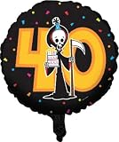 Grim Reaper 40th Birthday Balloons
